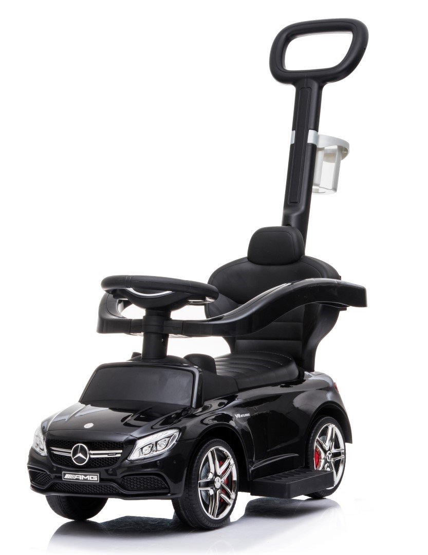 COIL Jeździk pchacz chodzik Mercedes 3W1 AMG Auto Samochód duży dla dzieci czarny