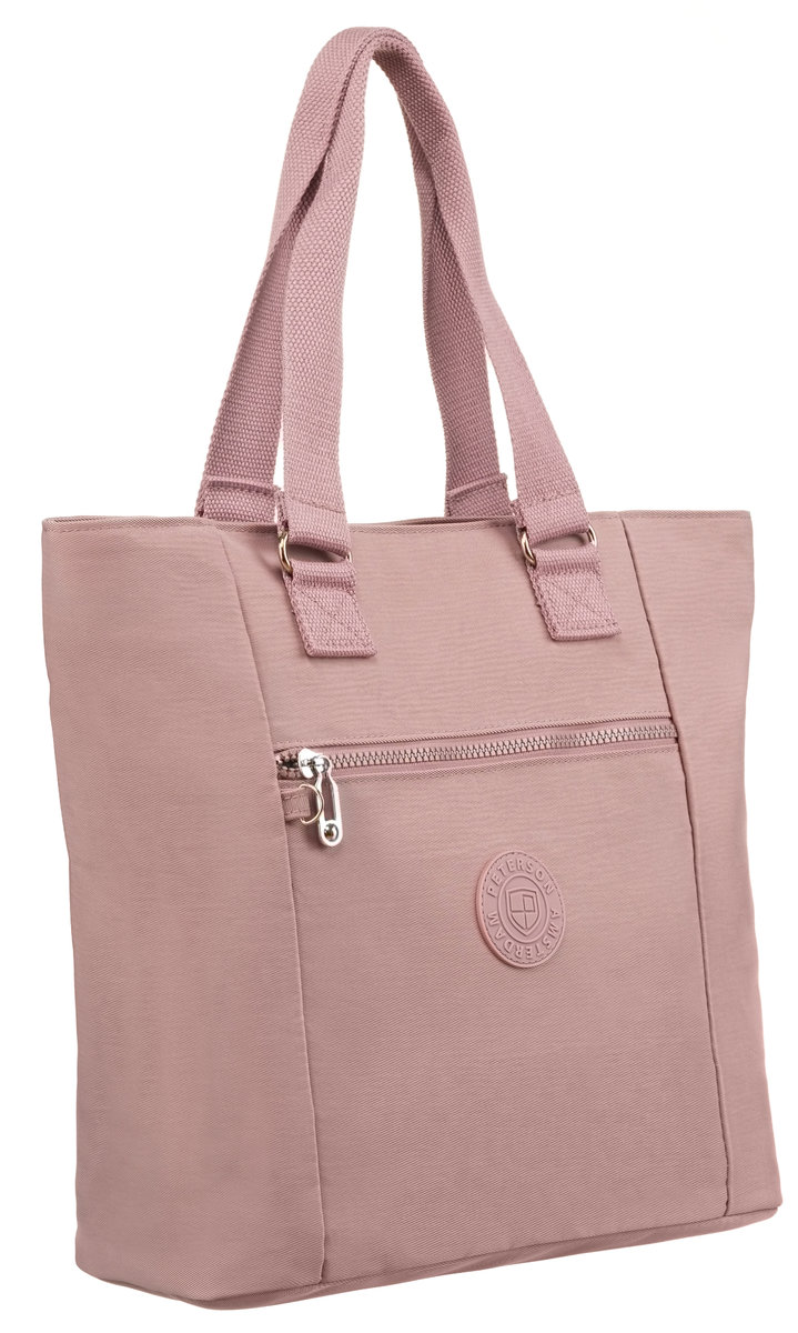 PETERSON torba damska miejska duża shopper bag sportowa na ramię pojemna A4
