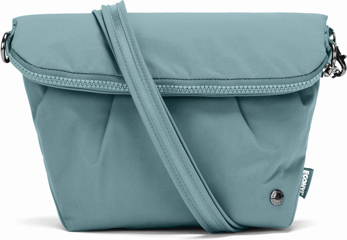 Torebka damska antykradzieżowa Pacsafe Citysafe CX Convertible Crossbody 5L Fresh Mint