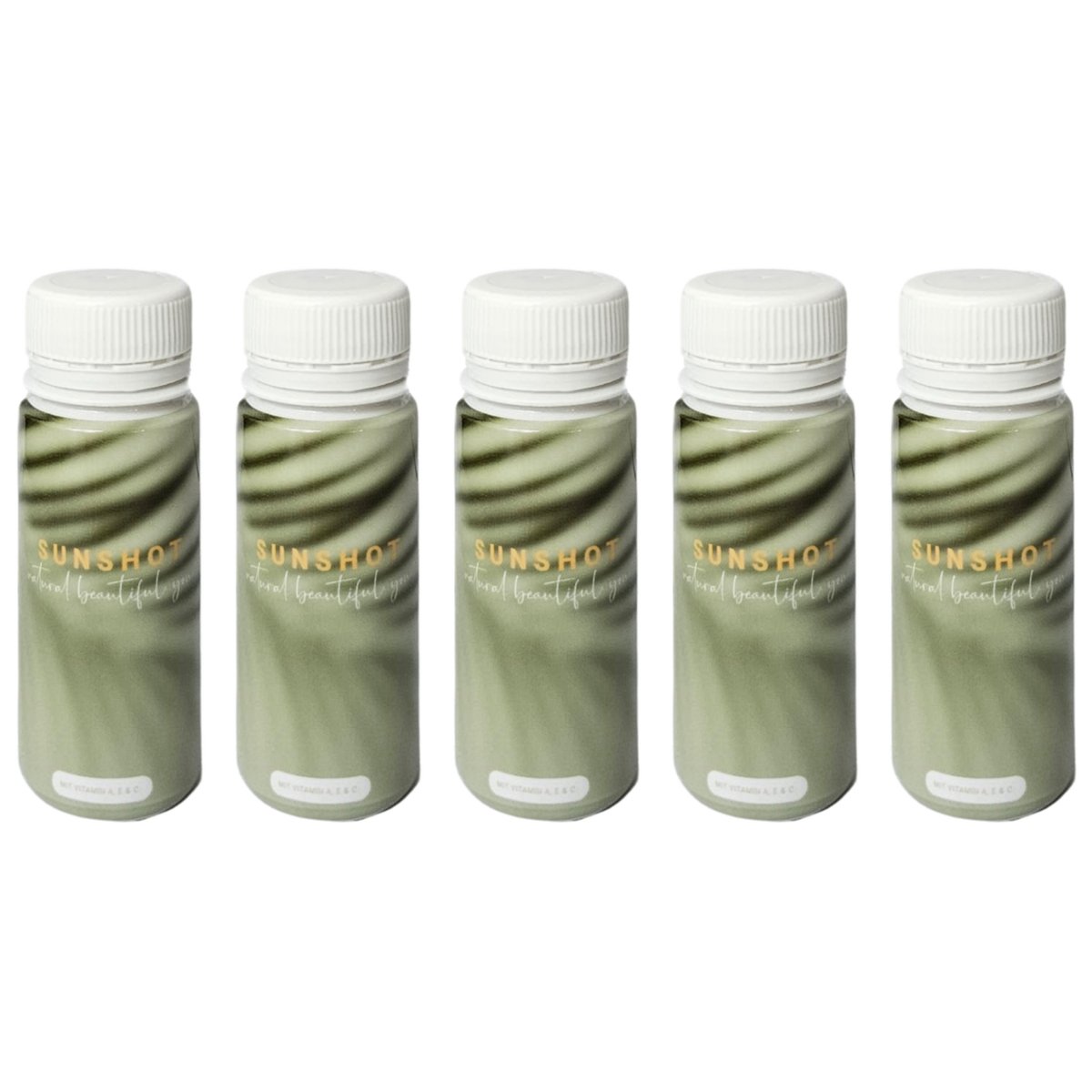 Tan Beauty Sunshot Natural Beautiful You, Drinki Do Opalania, 5x60ml