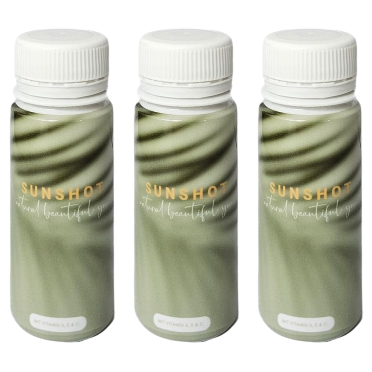 Tan Beauty Sunshot Natural Beautiful You, Drinki Do Opalania, 3x60ml