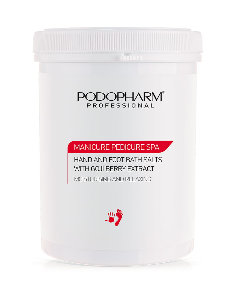 PODOPHARM MANICURE PEDICURE SPA Sól Do Kąpieli Dłoni i Stóp z Ekstraktem z Jagód Goji 1400g