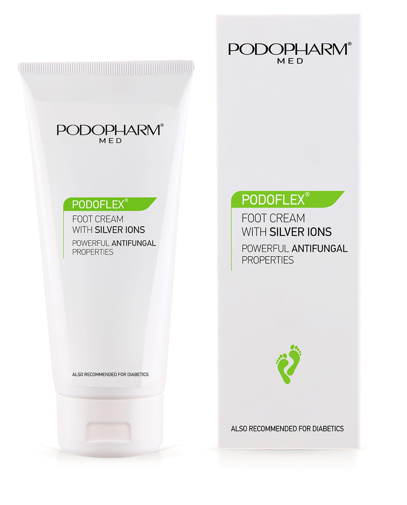 Podopharm PODOFLEX Krem do stóp z jonami srebra 75 ml 96EC-80040