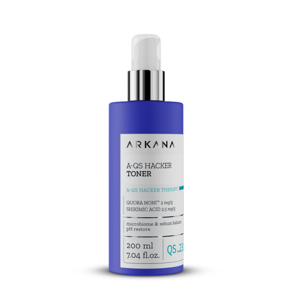 Arkana A-QS Hacker Toner Tonik Do Oczyszczania Skóry z Zaburzonym Mikrobiomem 200 ml