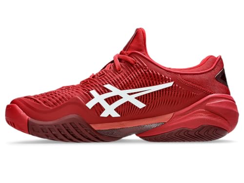 ASICS Court FF 3 Novak, Męskie trampki, 44 EU, Żurawina biała, 44 EU
