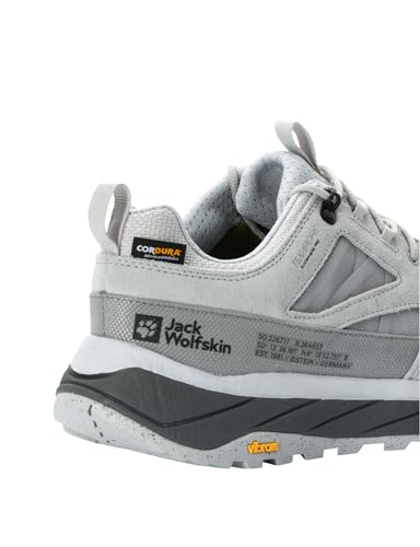 Jack Wolfskin Terraquest Texapore Low M męskie buty trekkingowe, kamyk, 47.5 EU