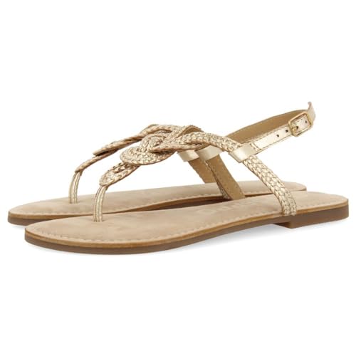 GIOSEPPO ZUPANJA, Sandały damskie, Złoto, 40 EU, Złoty, 40 EU