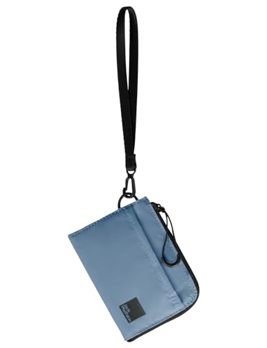 Jack Wolfskin Unisex WANDERMOOD Wallet akcesoria podróżne portfel, niebieski (Elemental Blue), niebieski (Elemental Blue), jeden rozmiar