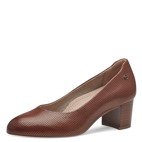 Tamaris Damskie 8-82401-42 czółenka, koniak, 36 EU szerokie, koniak, 36 EU Weit