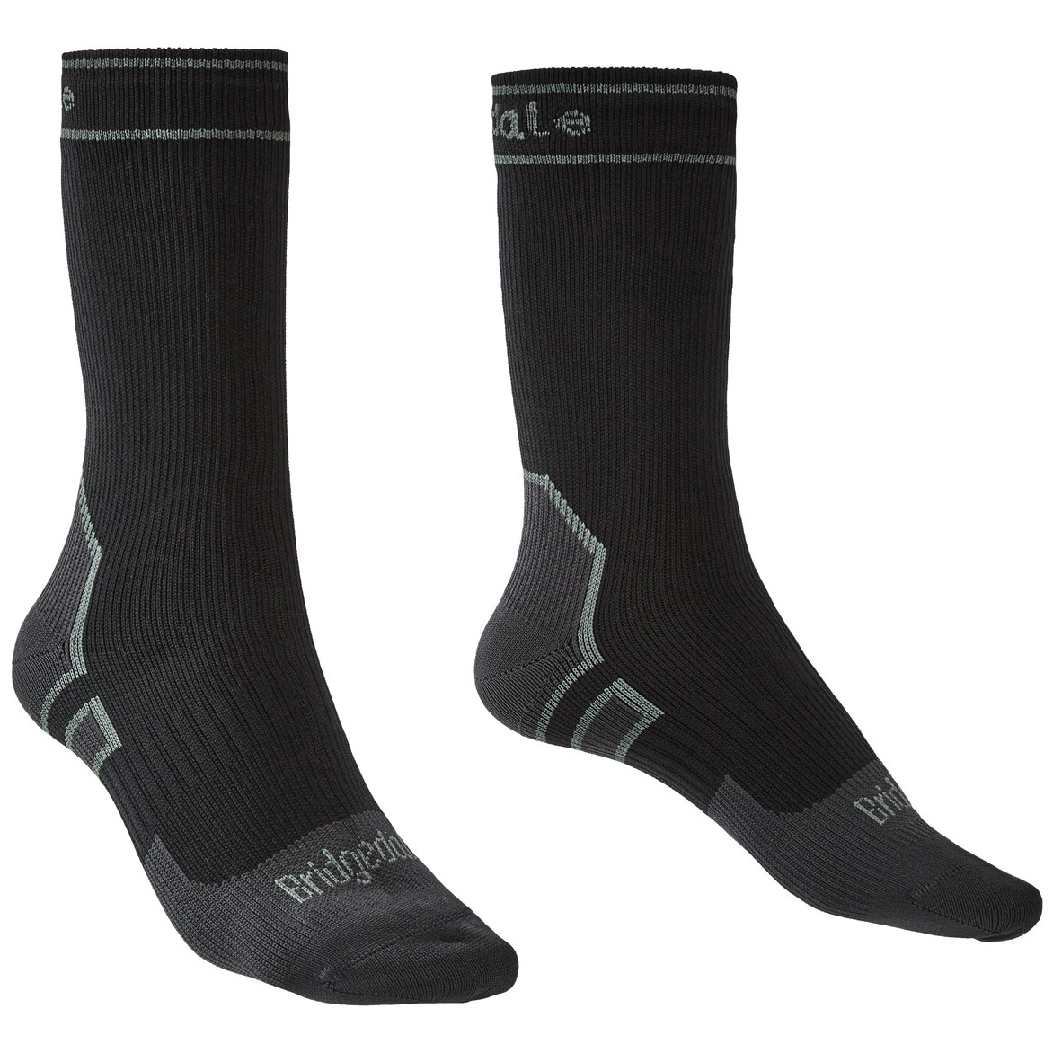 Wodoodporne skarpety Bridgedale Storm Sock LW Boot Rozmiar skarpet: 36-39 / Kolor: czarny