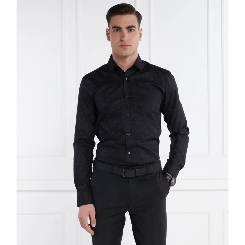 HUGO Koszula Elisha | Extra slim fit