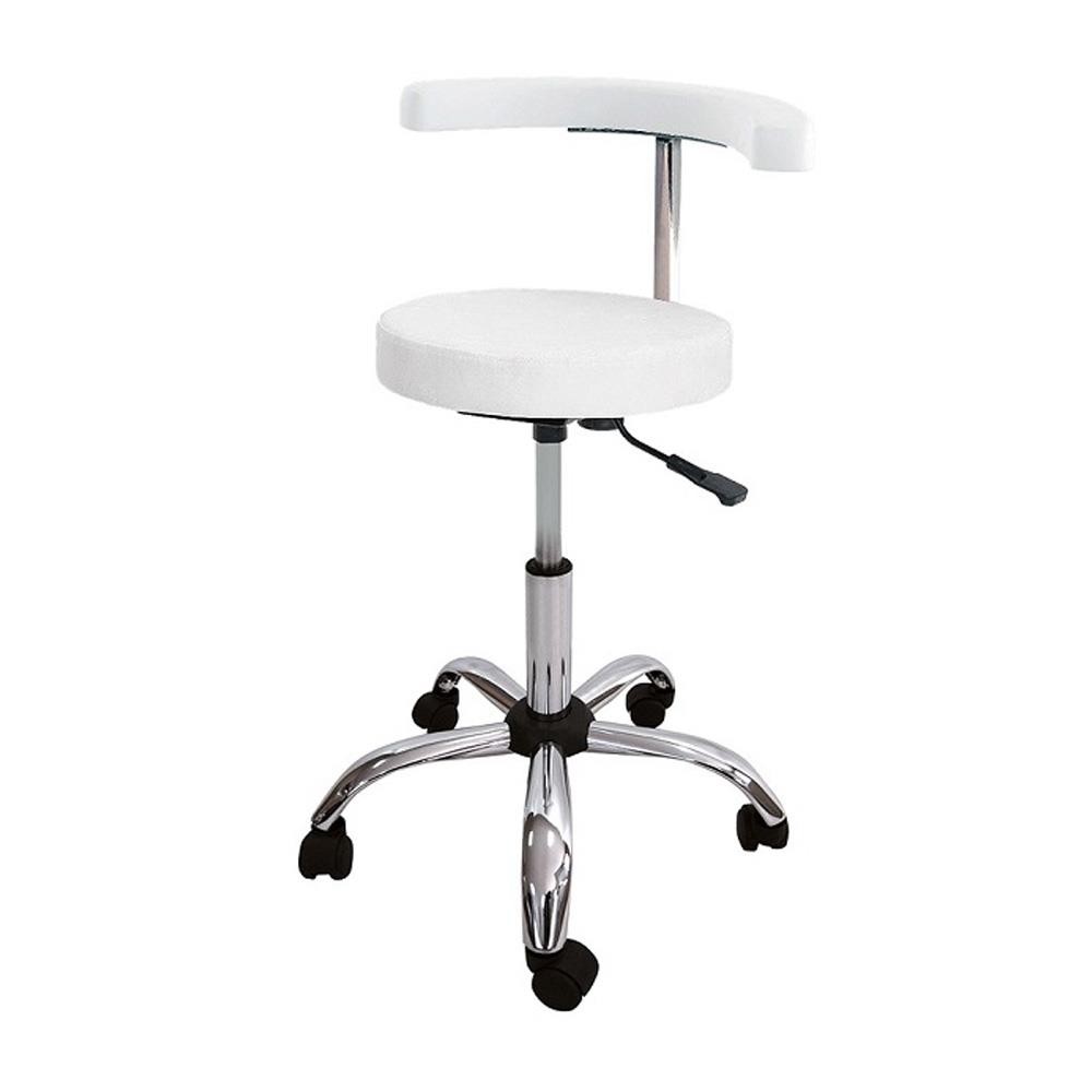 TF MEDI Taboret fryzjerski Rodzaj obicia: Skaj Exclusive, Rodzaj podstawy: 5N