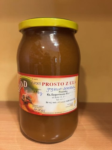 Miód gryczano-wrzosowy1,3kg (ks. E. Marciniak)