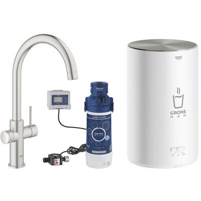 Grohe Red New Duo  z boilerem stalowy 30083DC1