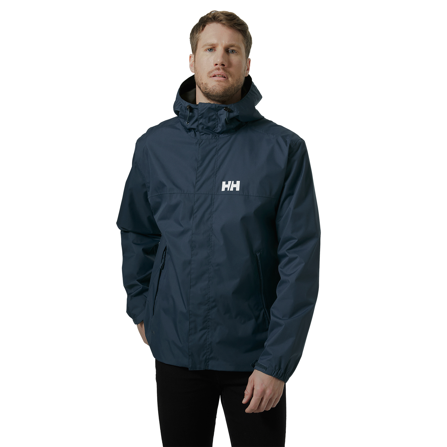 Męska kurtka przeciwdeszczowa Helly Hansen Ervik Jacket Men navy - M