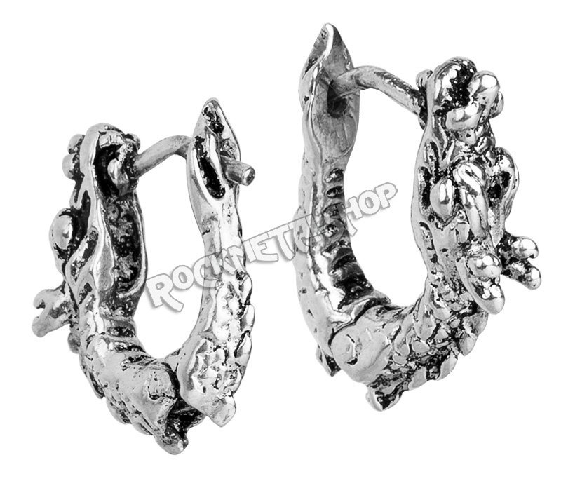 kolczyk DRAGON, srebro 925