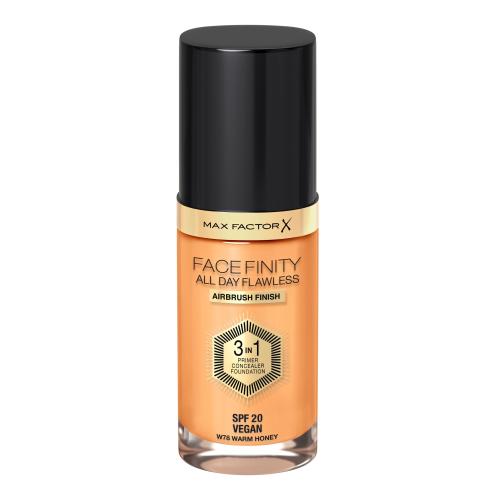 Max Factor Facefinity All Day Flawless SPF20 podkład 30 ml dla kobiet W78 Warm Honey