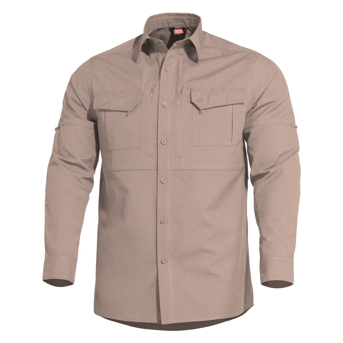 Koszula taktyczna Pentagon Plato LS, Khaki (K02019-04)