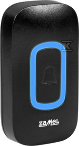 Przycisk bezbateryjny do dzwonka DANCE II CZARNY TYP: ST-420BP