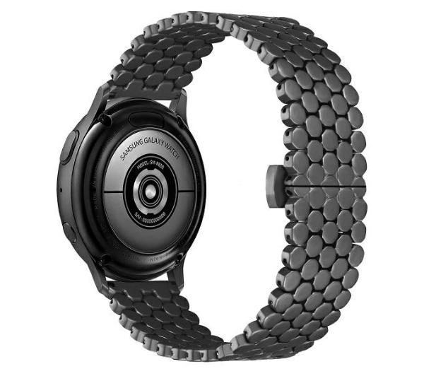 Beline do Watch 22mm Metal Honeycomb uniwersalny (czarny)