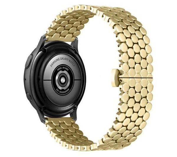 Beline do Watch 20mm Metal Honeycomb uniwersalny (złoty)