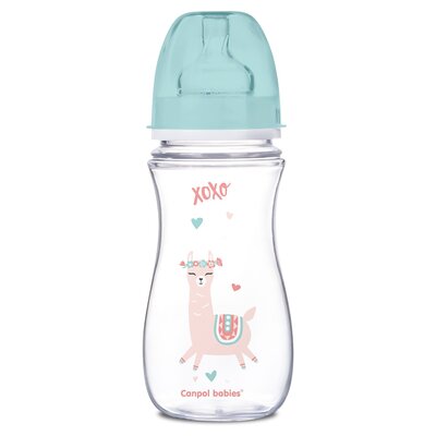 canpol Babies Butelka antykolkowa EasyStart 300 ml, mix wzorów