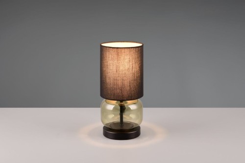 Elio lampa stołowa 1xE27 zielona/czarna 517800115