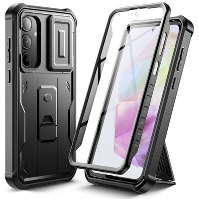 Etui SAMSUNG GALAXY A35 5G Tech-Protect Kevlar Cam+ czarne