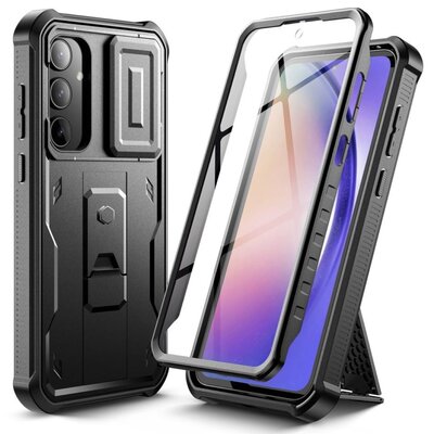 Etui SAMSUNG GALAXY A55 5G Tech-Protect Kevlar Cam+ czarne