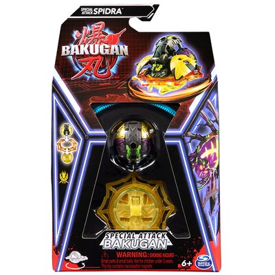 Bakugan 3.0 Atak specjalny Spider Evo Black