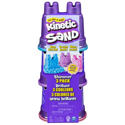 Spin Master Kinetic Sand Błyszczący zestaw 6053520 p4