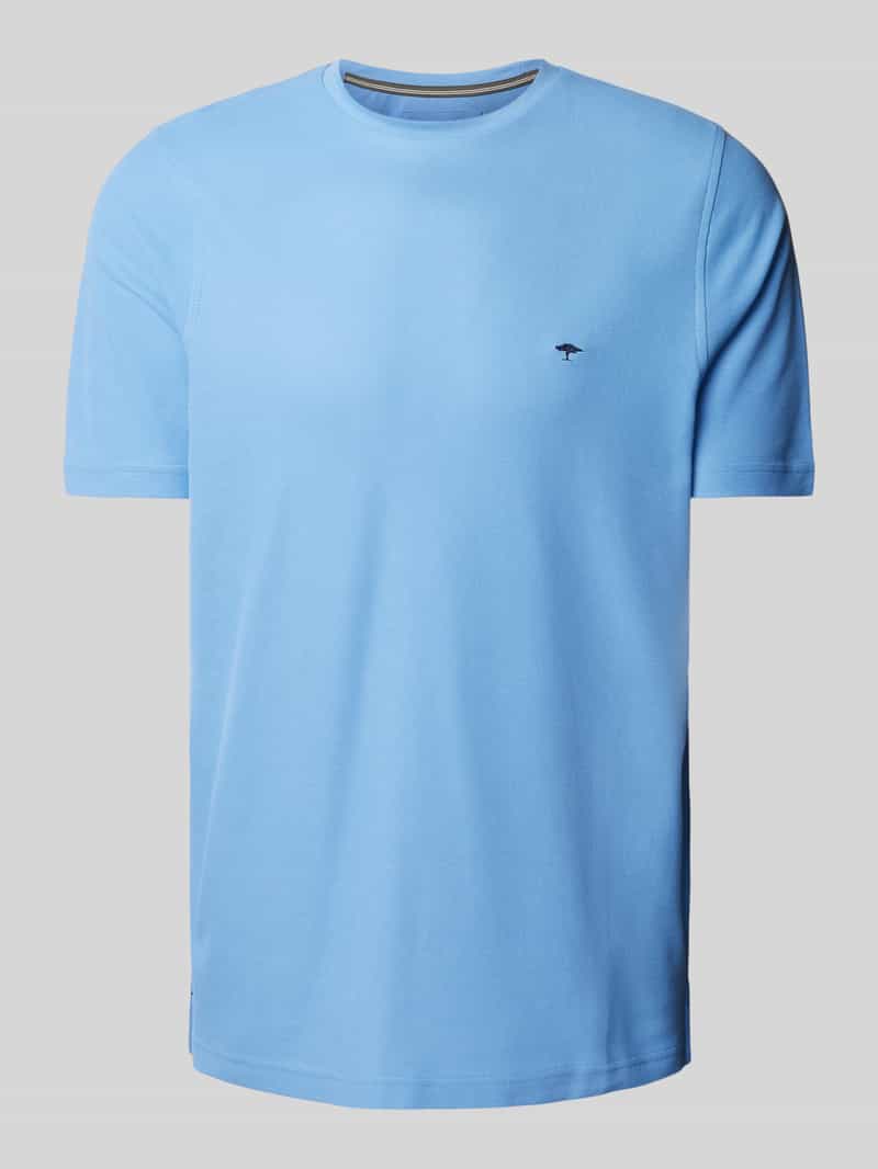 T-shirt z wyhaftowanym logo