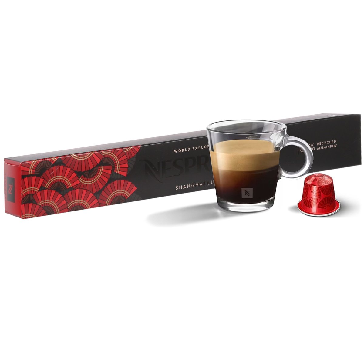 Kawa w kapsułkach o smaku Shanghai Lungo NESPRESSO 10 kapsułek