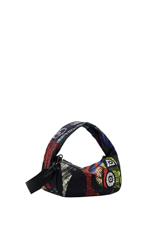 Desigual Women's Malaga Scott Accessories Fabric Shoulder Bag, pomarańczowa, pomarańczowy