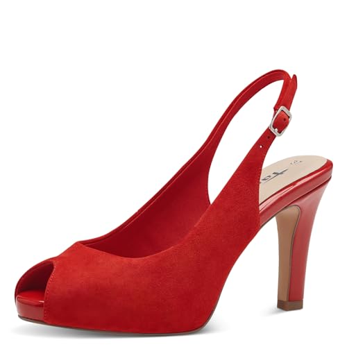 Tamaris Damskie czółenka 1-29609-42, czerwone, 38 EU, czerwony, 38 EU