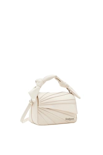 Desigual Women's Machina Phuket Mini Accessories PU Hand Bag, White, biały