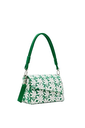 Desigual Women's ViceVERSA PHUKE Accessories PU Hand Bag, Green, zielony
