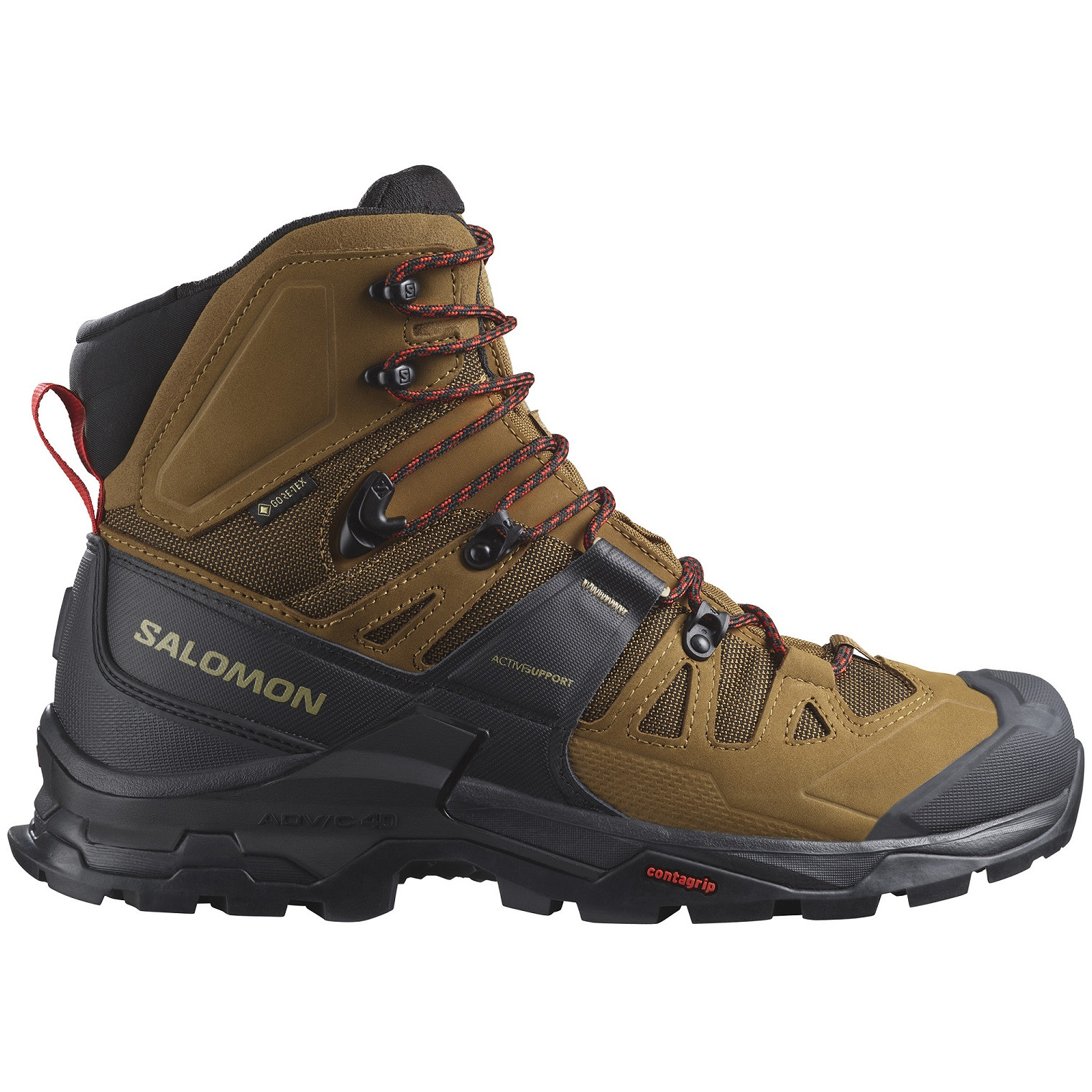 Buty męskie Salomon Quest 4 Gore-Tex Rozmiar butów (UE): 47 1/3 / Kolor: brązowy/czarny
