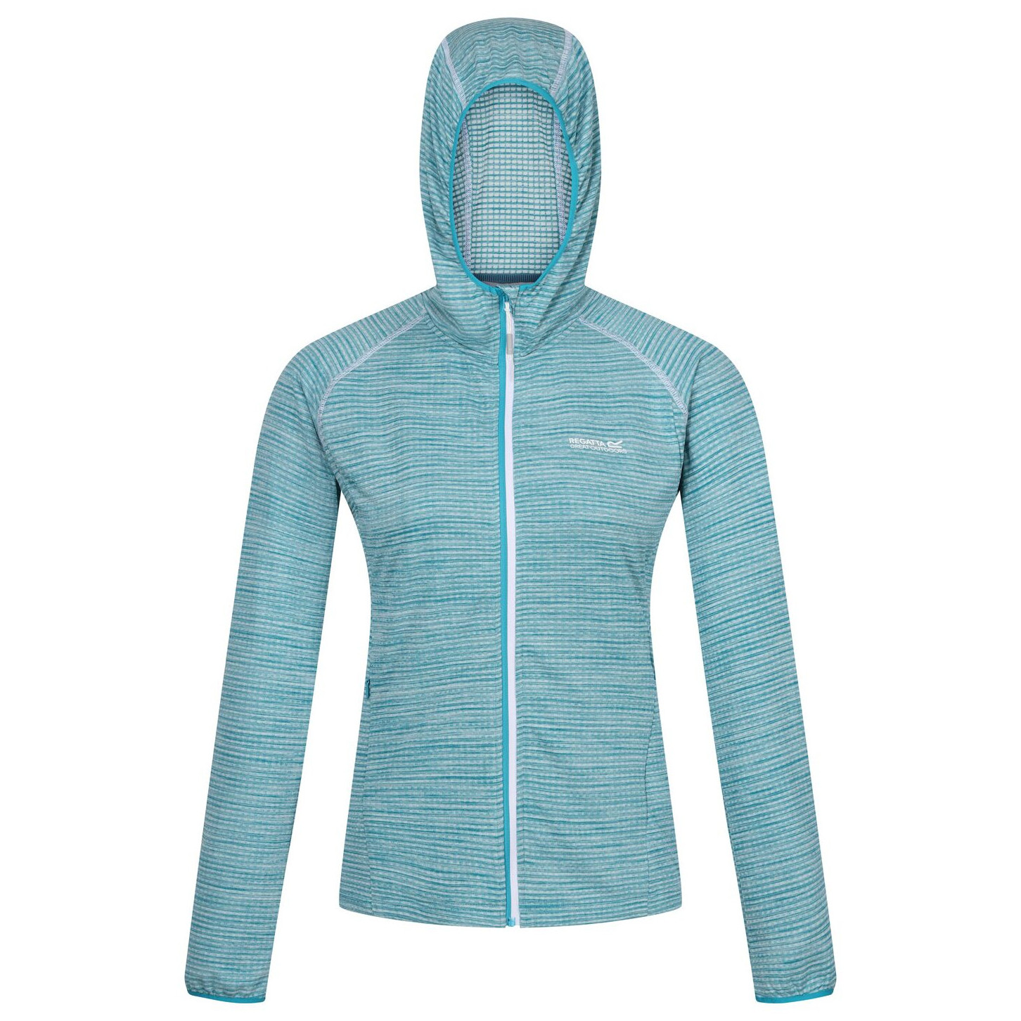 Bluza damska Regatta Wmns Yonder Hoody Rozmiar: L / Kolor: niebieski/biały