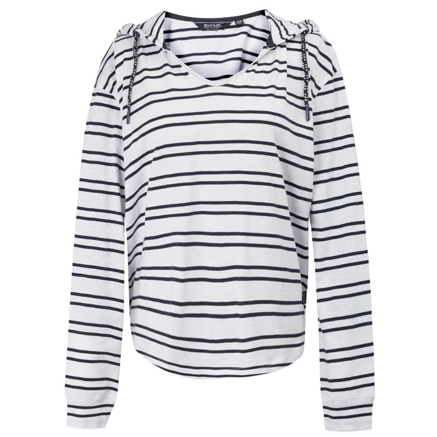 Koszulka damska Regatta Minerve Rozmiar: XXL / Kolor: biały/niebieski