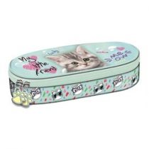 St. Majewski Piórnik saszetka usztywniona St.Right My Little Friend, Mint Kitty