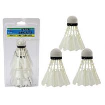 Lotki do badmintona 3szt Leantoys