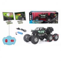 Pojazd R/C 6x6 świeci dymi Ciuciubabka
