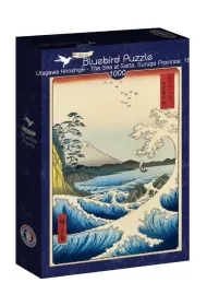 Puzzle 1000 Widok na morze w Satta, Hiroshige