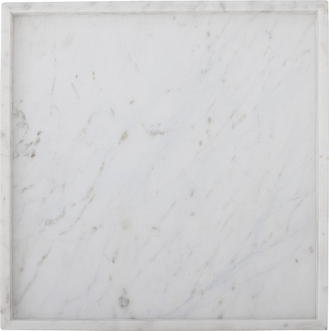 Taca Majsa 35 cm biała marmurowa