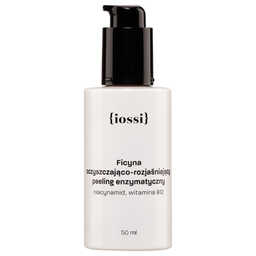 Iossi, Ficyna, oczyszczająco-rozjaśniający peeling enzymatyczny, 50ml