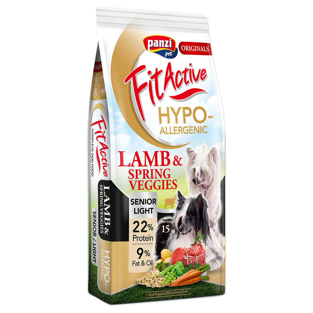 FitActive Originals Senior Hypoallergenic, jagnięcina - 15 kg