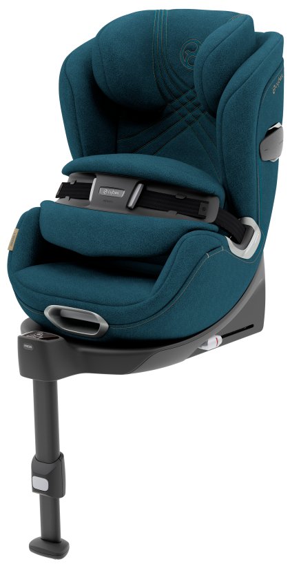 Cybex, Anoris T I-Size, Innowacyjny Fotelik Samochodowy, 9-21kg, z Poduszką Powietrzną, Mountain Blue