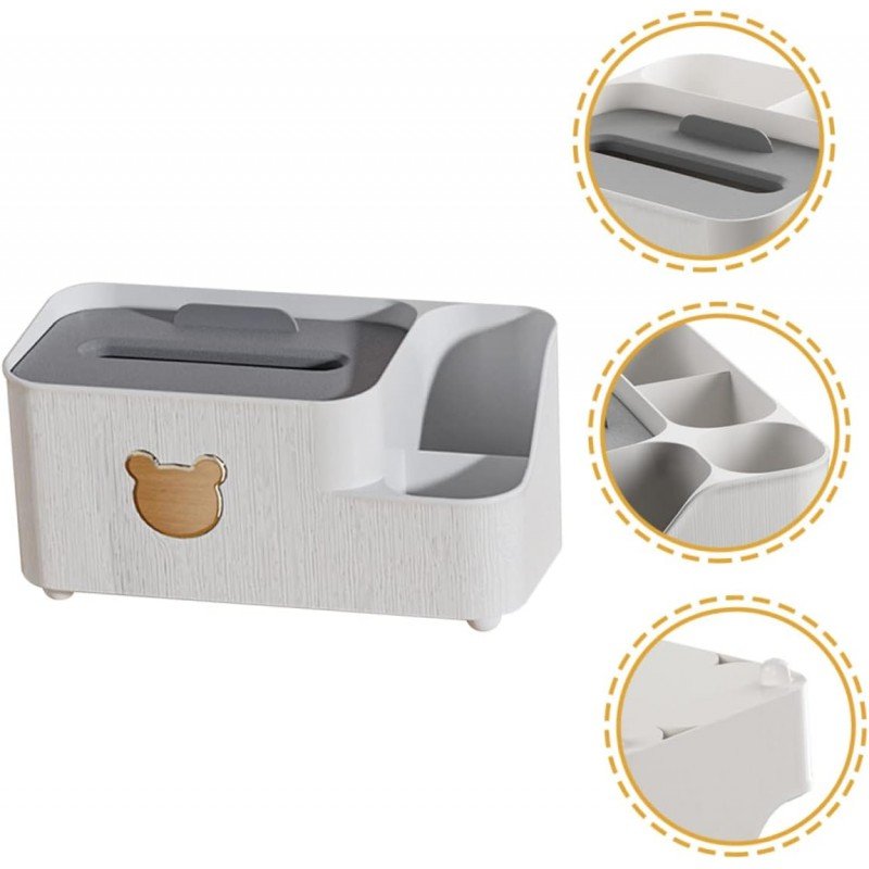 Szkatułka Organizer Z Misiem Na Chusteczki Orm20