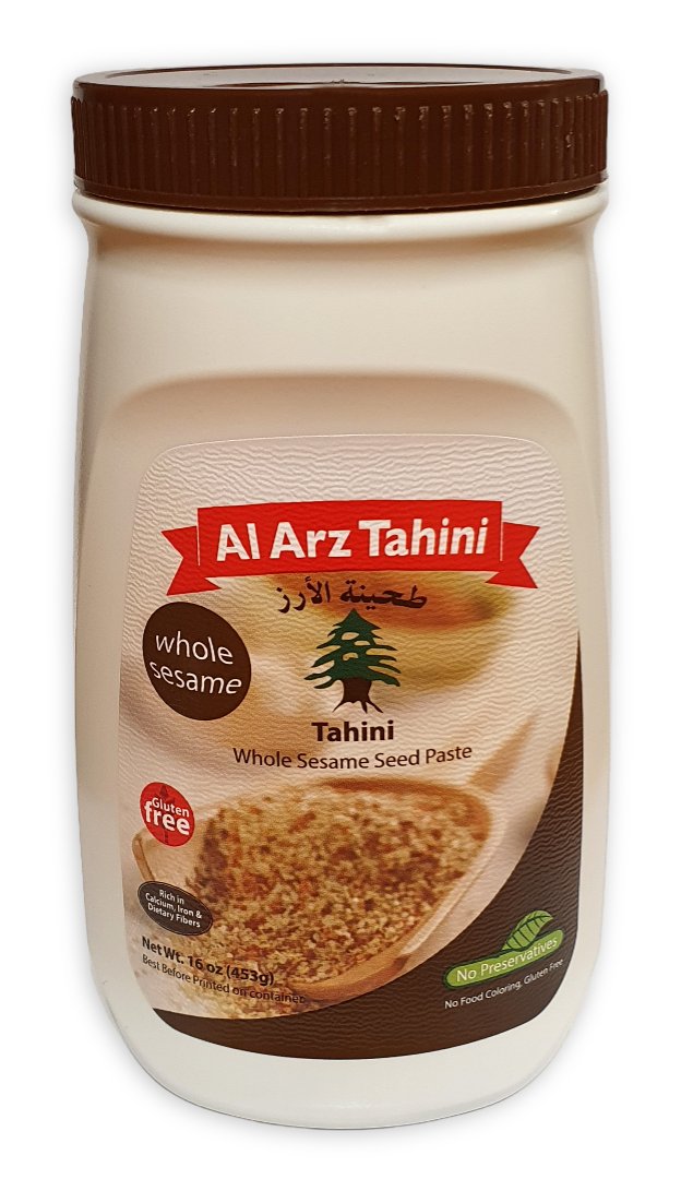 Pasta sezamowa pełnoziarnista Al Arz Tahini 100% Sezamu Tahina bezglutenowa / Agas Yarok